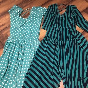 Girls size 8/10 Dot Dot Smile dresses